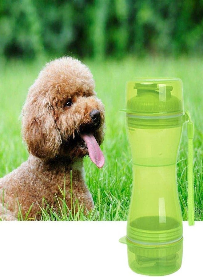 Vroxy Dog & Cat Travel Water Bottle and Food Dispenser - 2-in-1 Leakproof Pet Snack Cup, BPA-Free Travel Bowl for Dogs and Cats, Outdoor Feeding, Hiking, and Walks(1Pcs) - Image 1